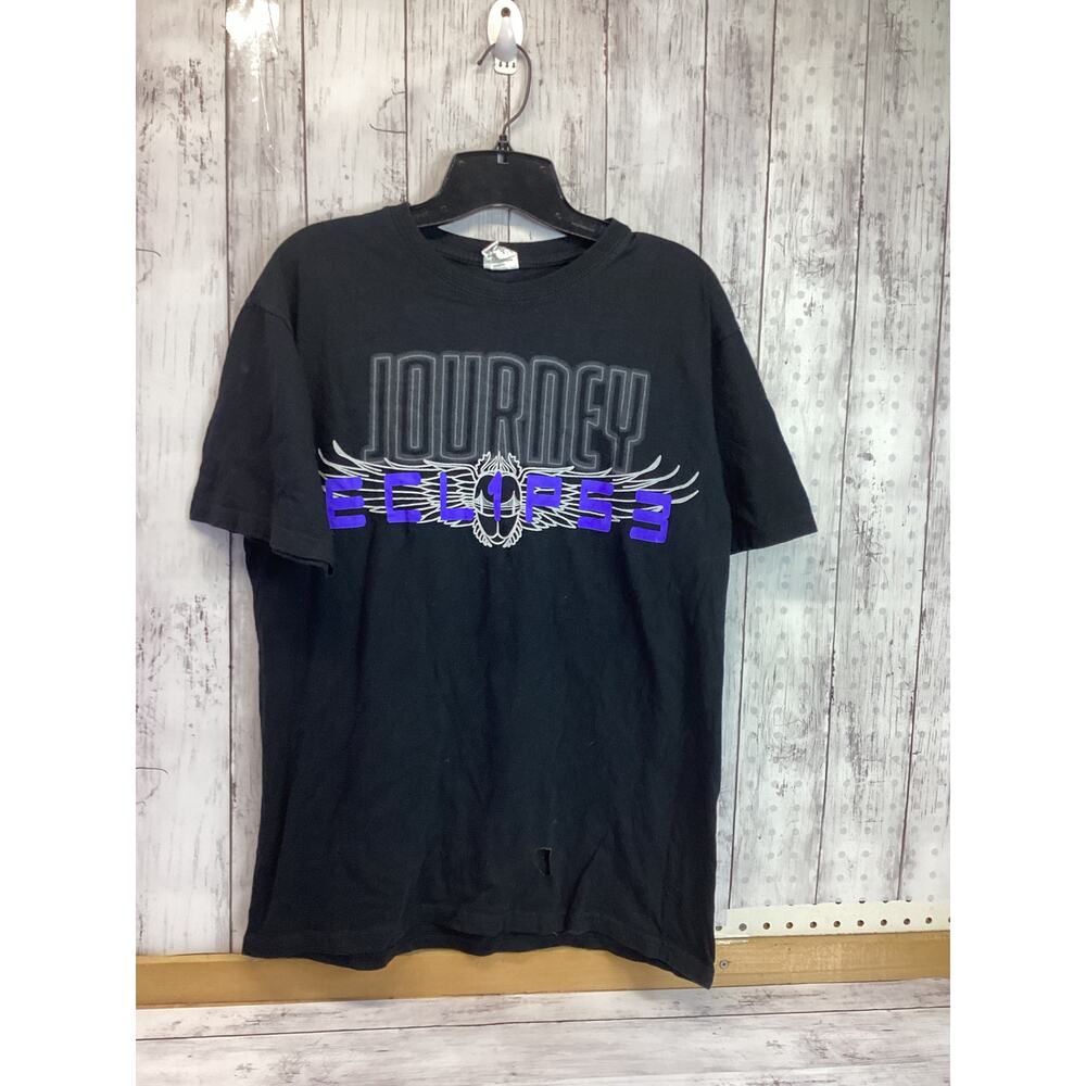 Journey ECLIPSE Tour 2011 Graphic Tshirt Black Medium